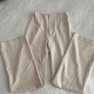 Abercrombie bone flare pants